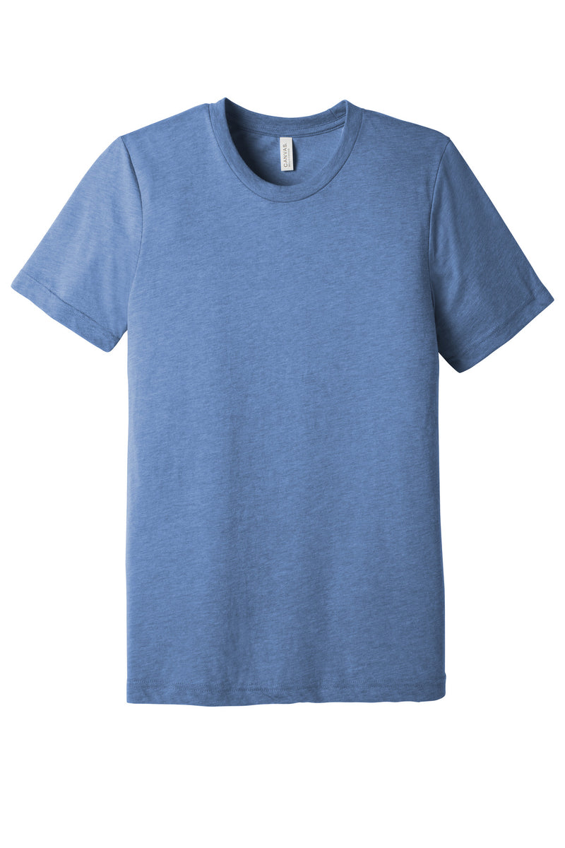 BELLA+CANVAS  Unisex Triblend Short Sleeve Tee - Blue Triblend