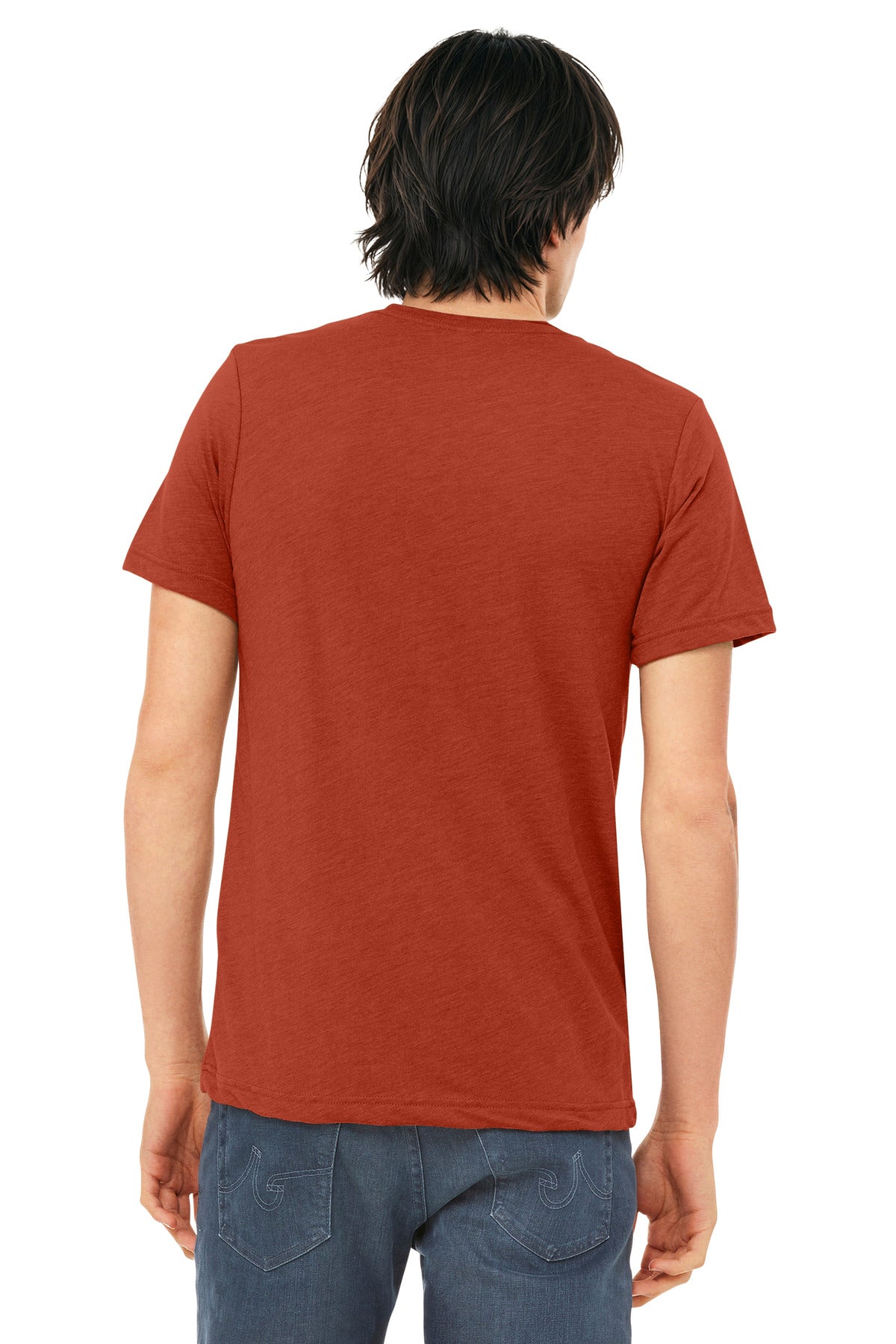 BELLA+CANVAS  Unisex Triblend Short Sleeve Tee - Brick Triblend