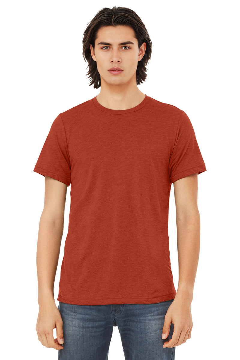 BELLA+CANVAS  Unisex Triblend Short Sleeve Tee - Brick Triblend