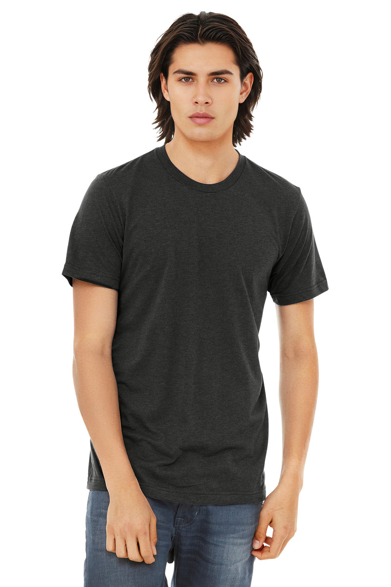 BELLA+CANVAS  Unisex Triblend Short Sleeve Tee - Charcoal-Black Triblend