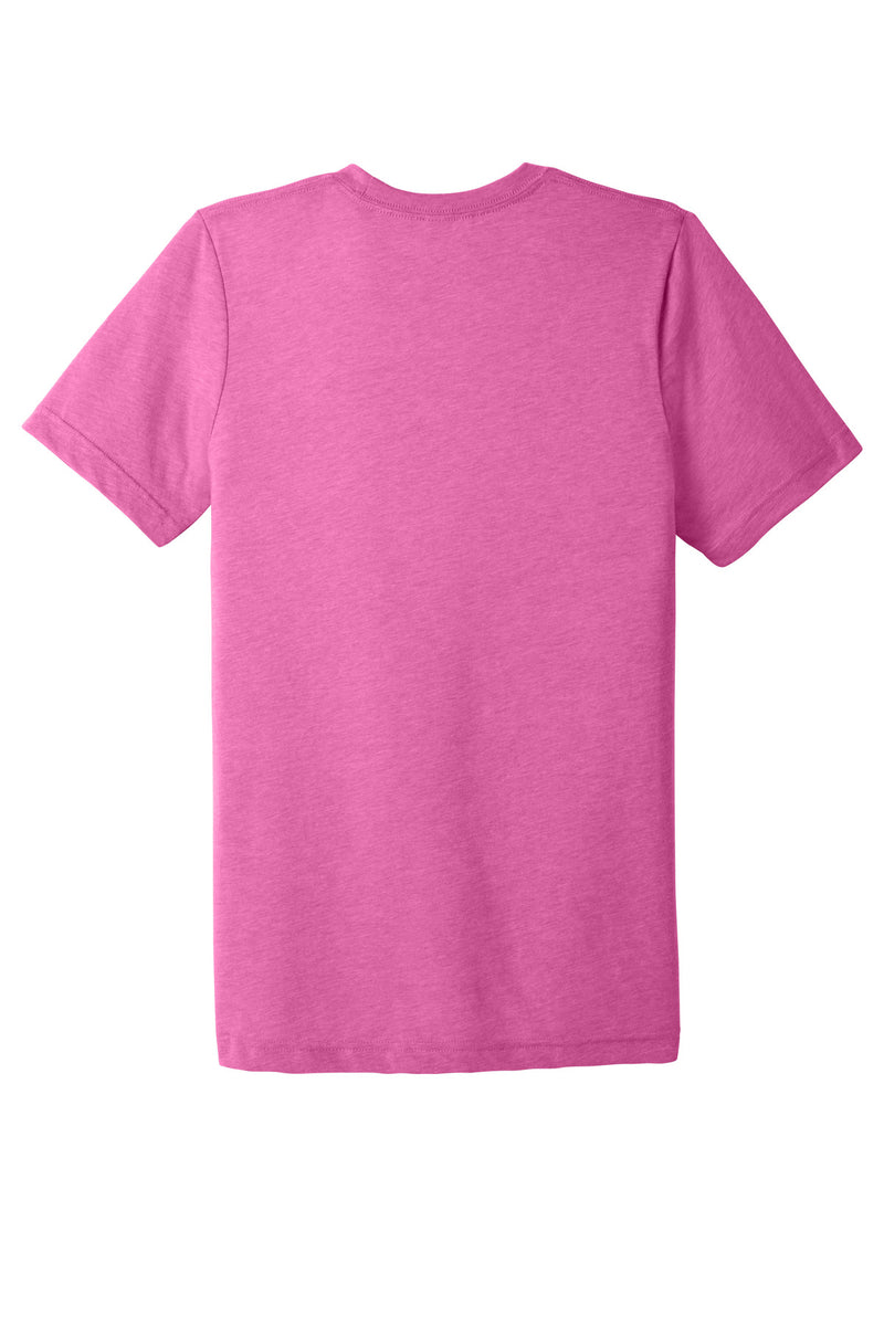 BELLA+CANVAS  Unisex Triblend Short Sleeve Tee - Charity Pink Triblend