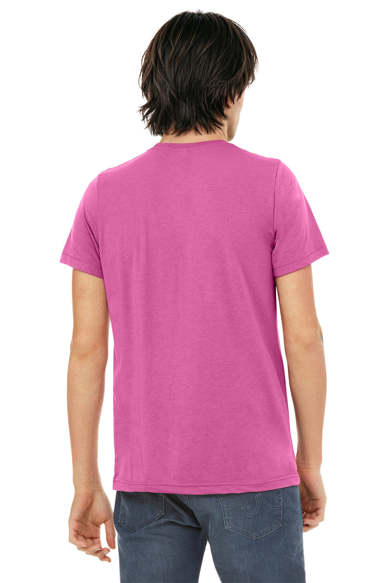 BELLA+CANVAS  Unisex Triblend Short Sleeve Tee - Charity Pink Triblend