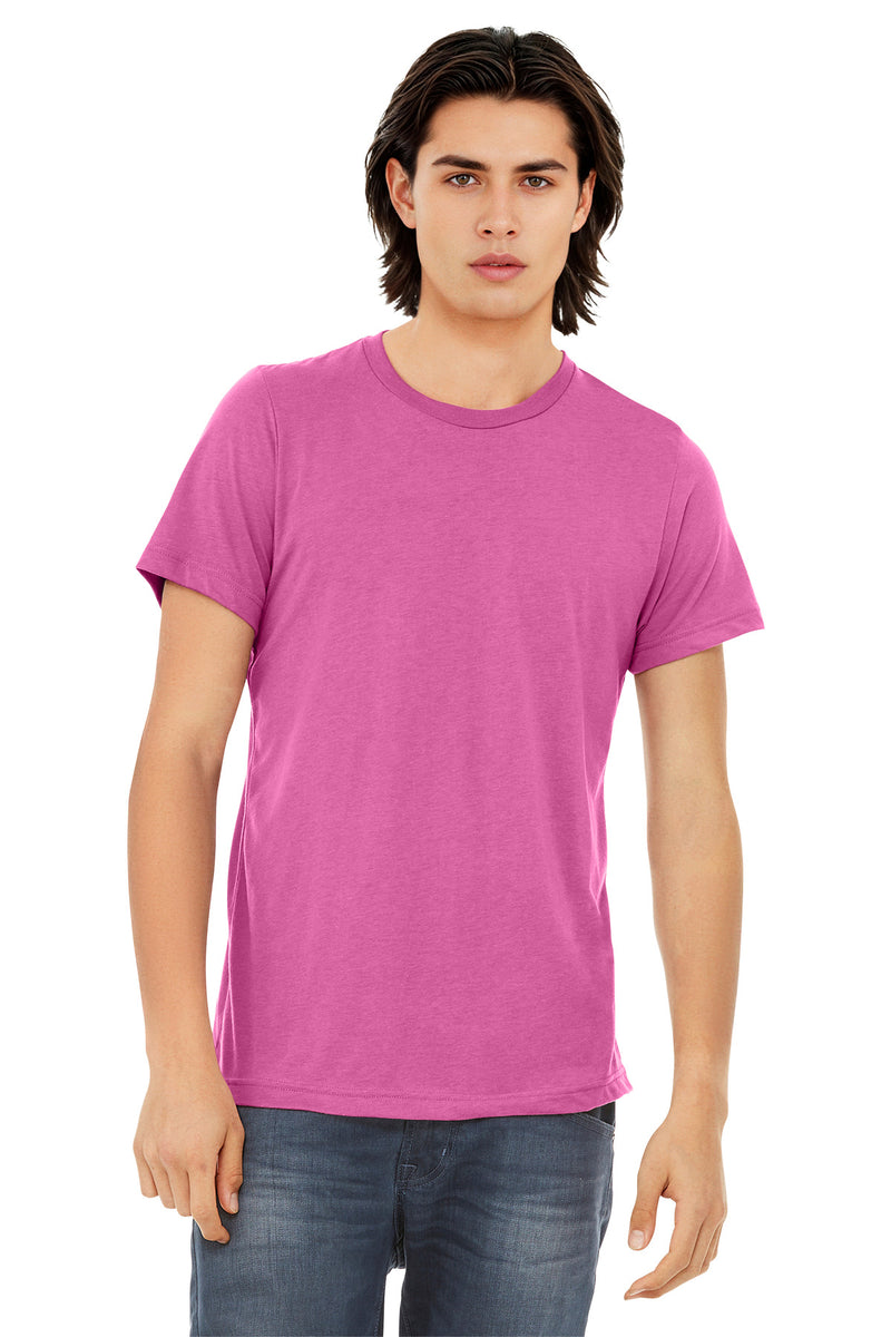 BELLA+CANVAS  Unisex Triblend Short Sleeve Tee - Charity Pink Triblend