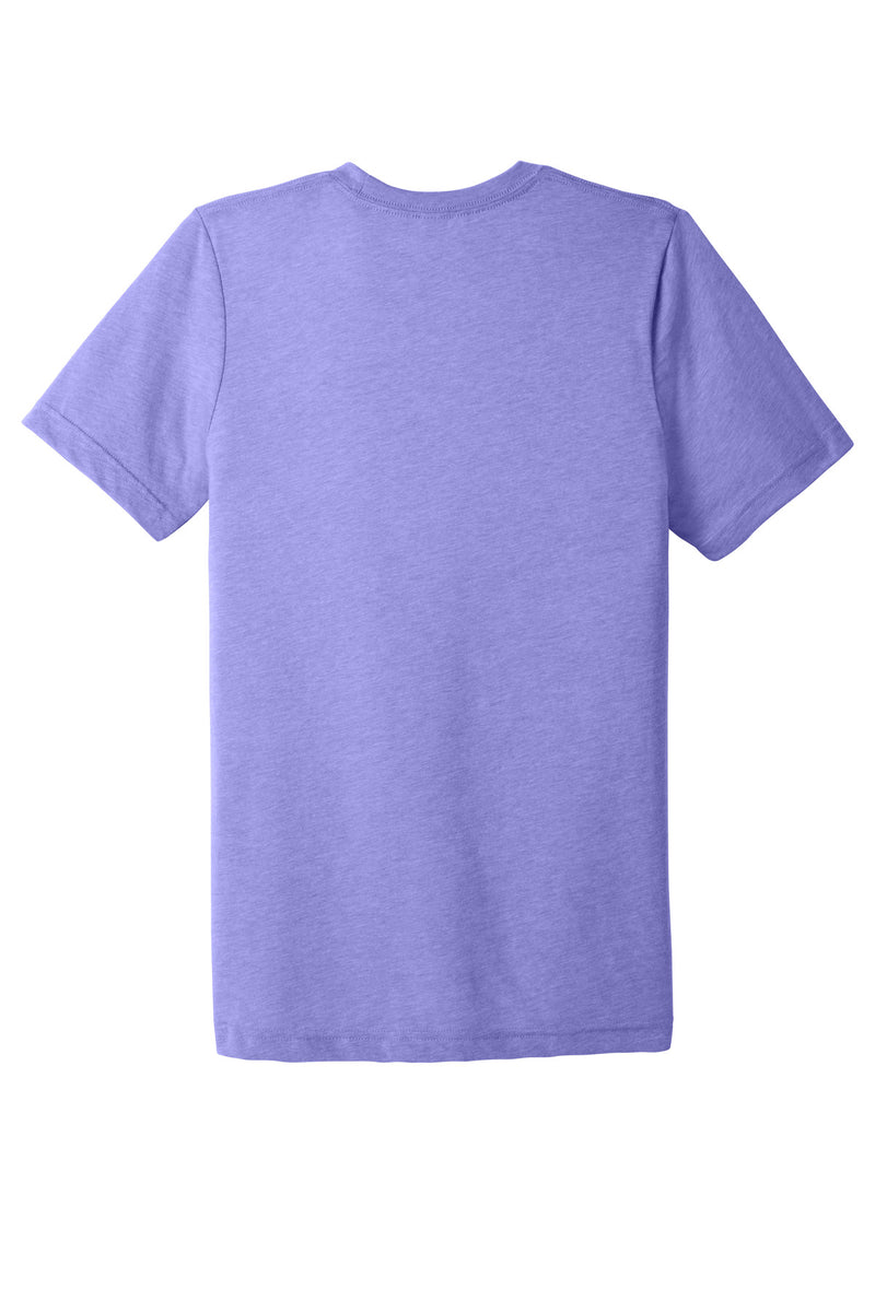 BELLA+CANVAS  Unisex Triblend Short Sleeve Tee - Dark Lavender Triblend