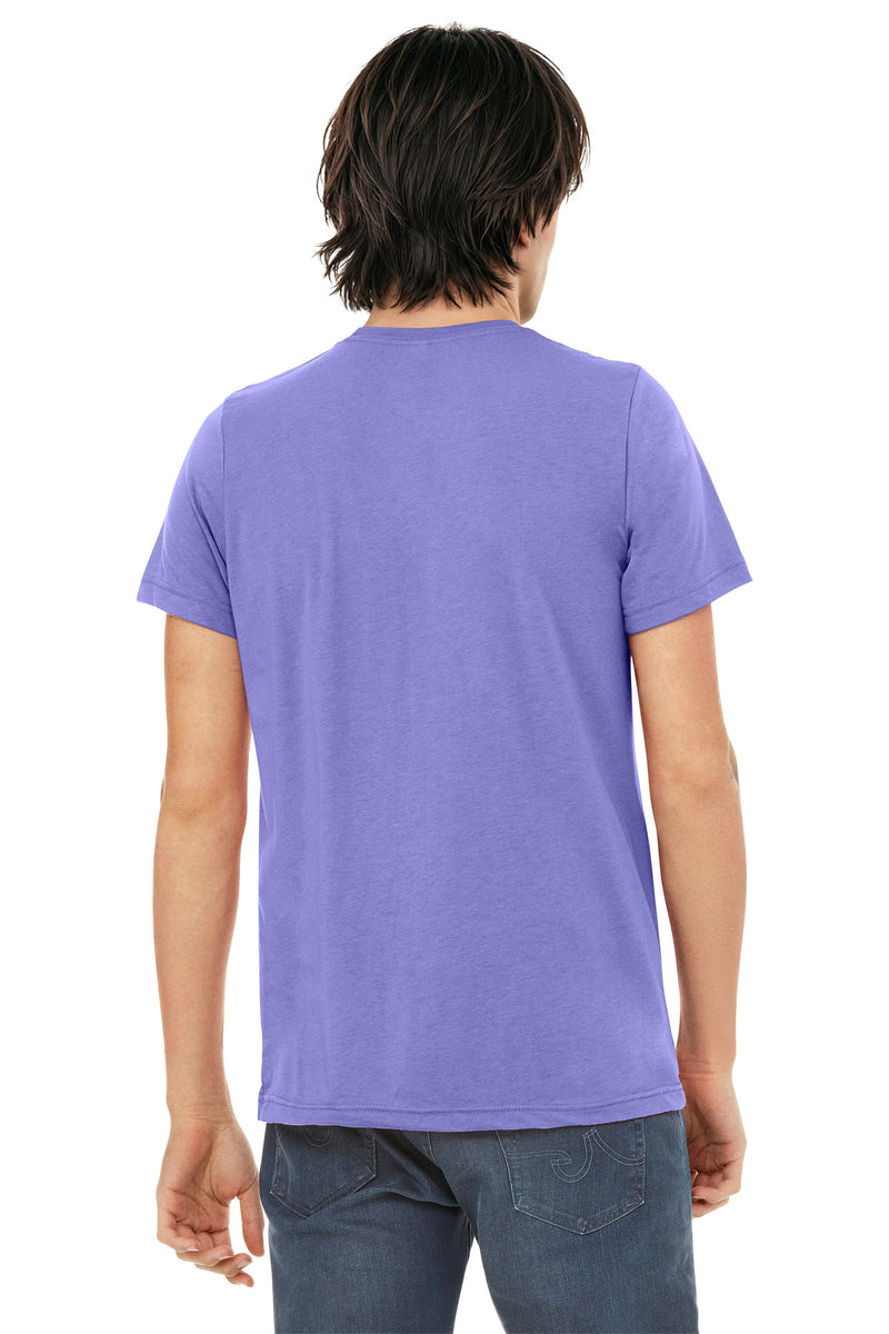 BELLA+CANVAS  Unisex Triblend Short Sleeve Tee - Dark Lavender Triblend