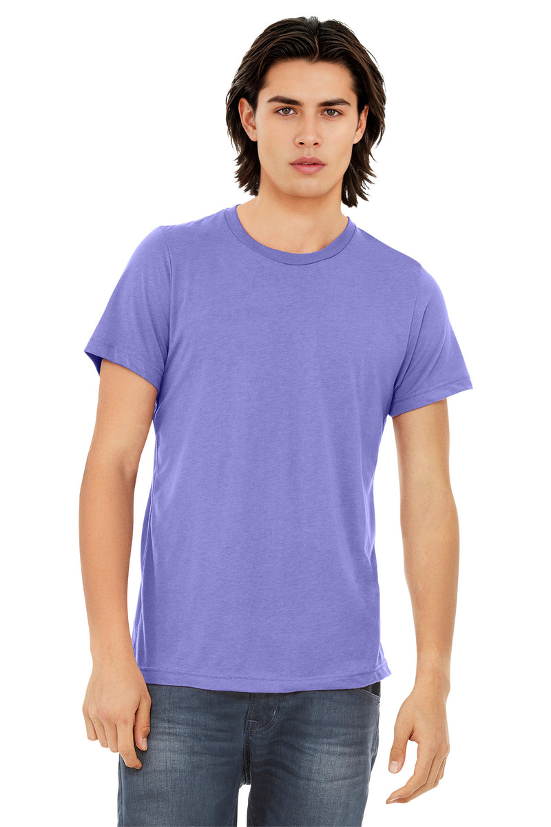 BELLA+CANVAS  Unisex Triblend Short Sleeve Tee - Dark Lavender Triblend