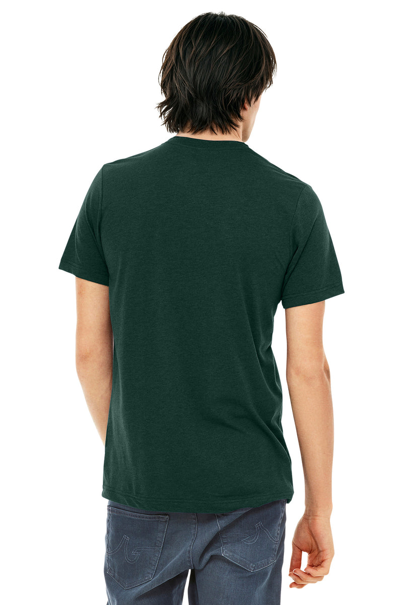 BELLA+CANVAS  Unisex Triblend Short Sleeve Tee - Emerald Triblend