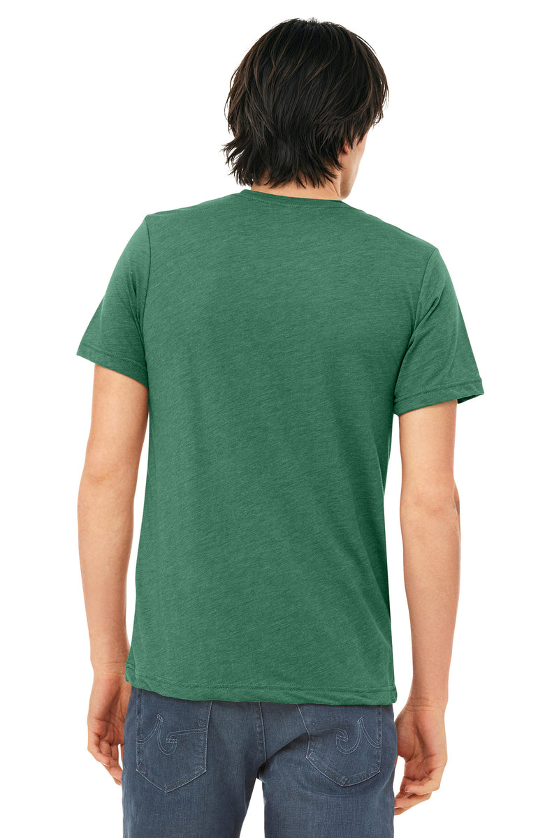 BELLA+CANVAS  Unisex Triblend Short Sleeve Tee - Grass Green Triblend