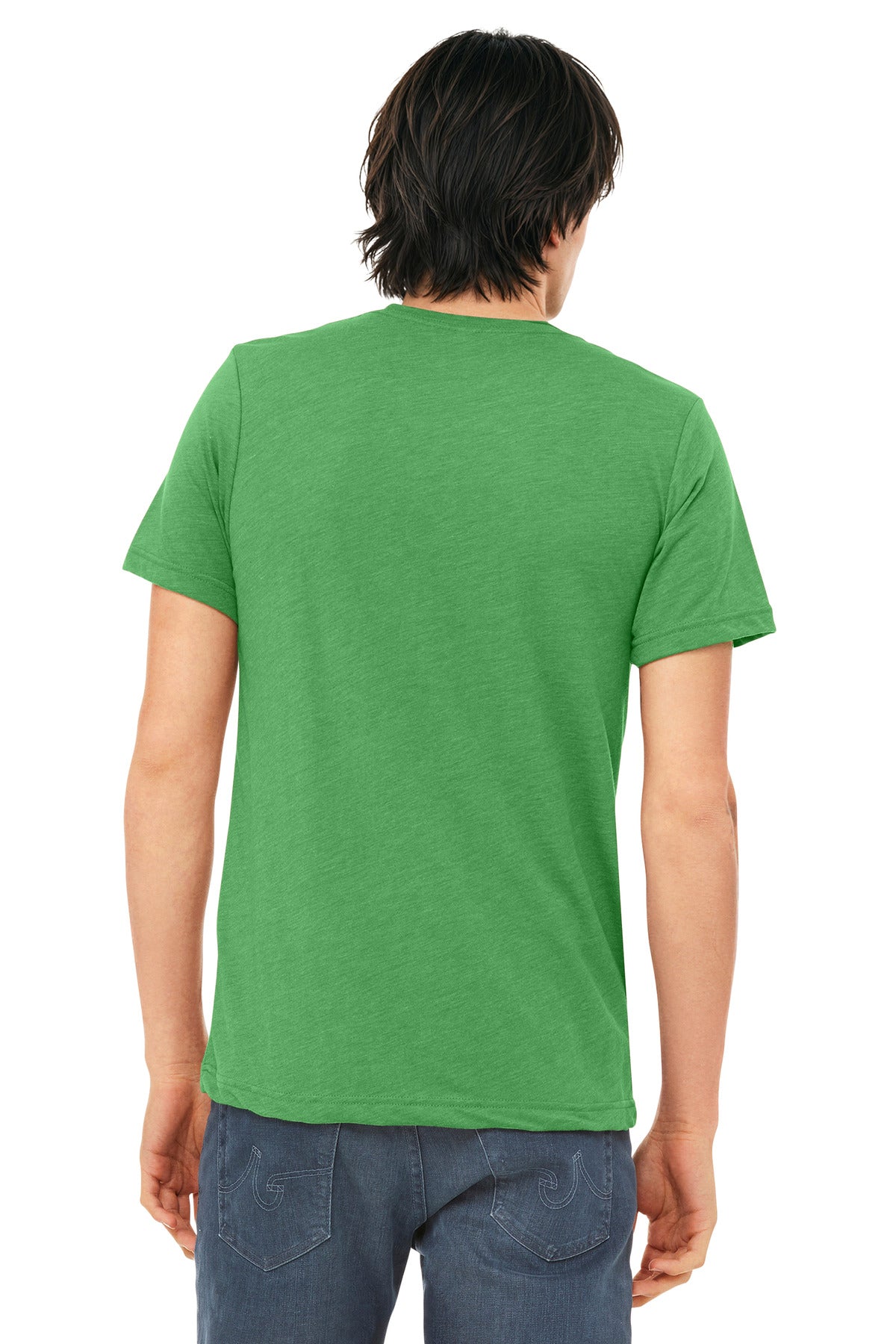 BELLA+CANVAS  Unisex Triblend Short Sleeve Tee - Green Triblend