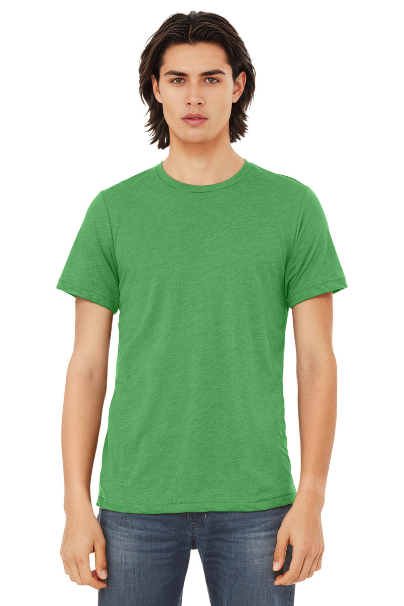BELLA+CANVAS  Unisex Triblend Short Sleeve Tee - Green Triblend