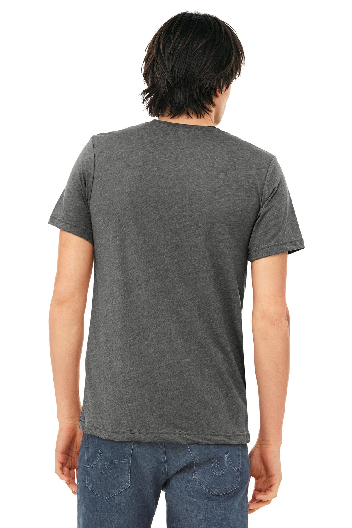 BELLA+CANVAS  Unisex Triblend Short Sleeve Tee - Grey Triblend