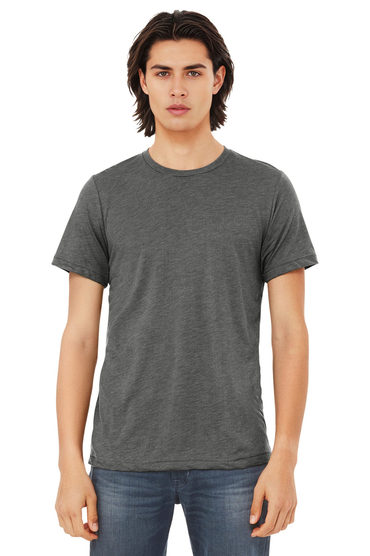 BELLA+CANVAS  Unisex Triblend Short Sleeve Tee - Grey Triblend