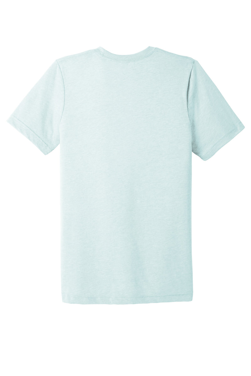 BELLA+CANVAS  Unisex Triblend Short Sleeve Tee - Ice Blue Triblend