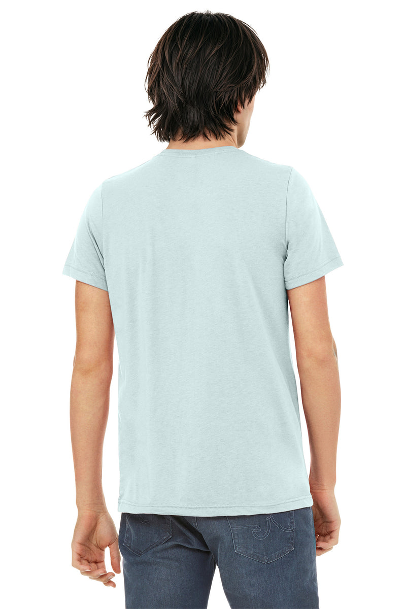 BELLA+CANVAS  Unisex Triblend Short Sleeve Tee - Ice Blue Triblend