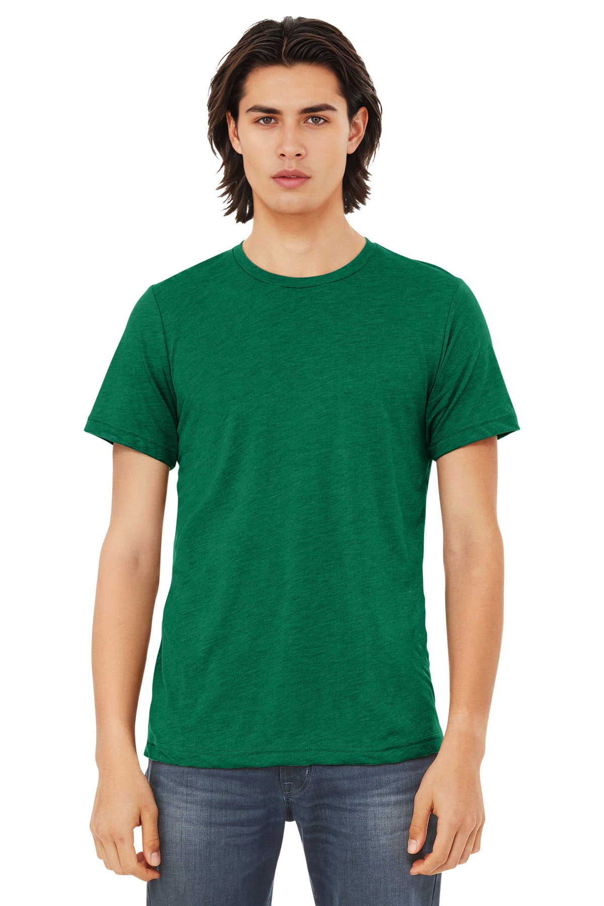 BELLA+CANVAS  Unisex Triblend Short Sleeve Tee - Kelly Triblend