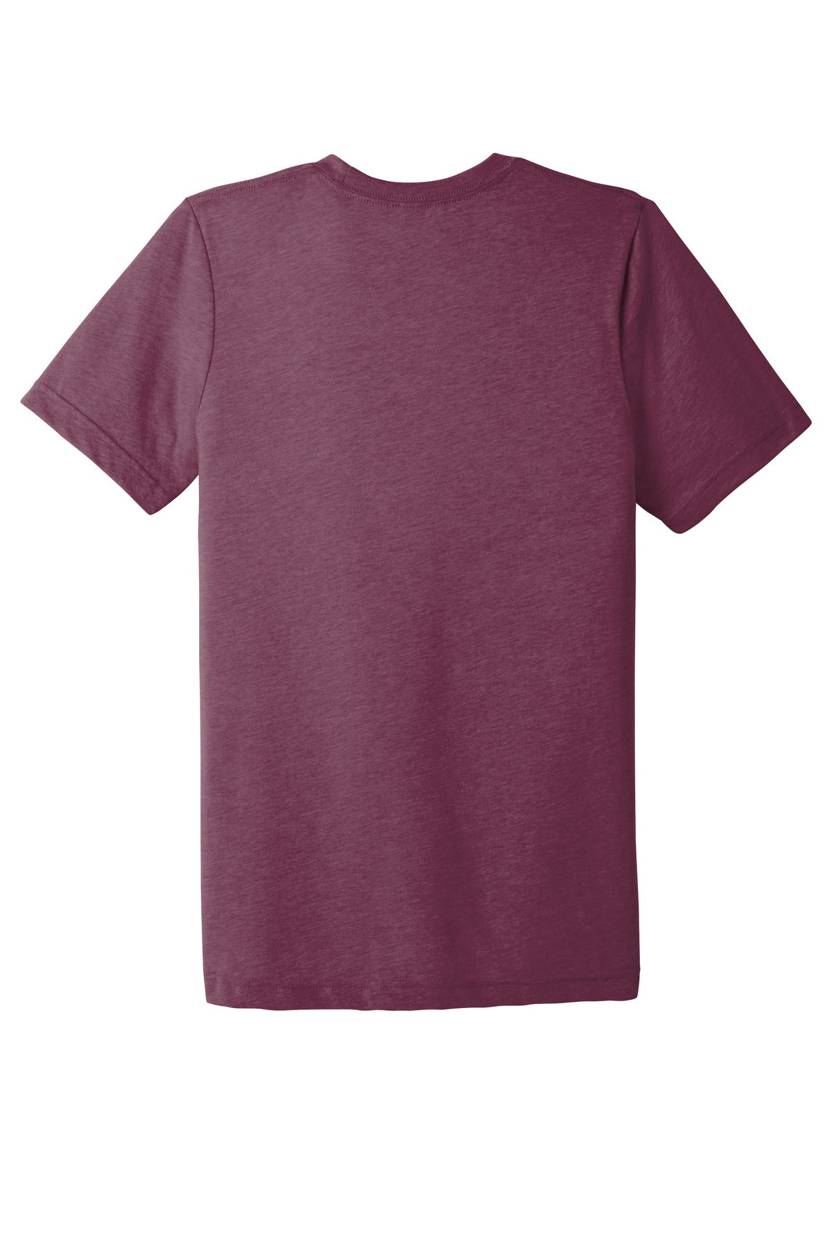 BELLA+CANVAS  Unisex Triblend Short Sleeve Tee - Maroon Triblend