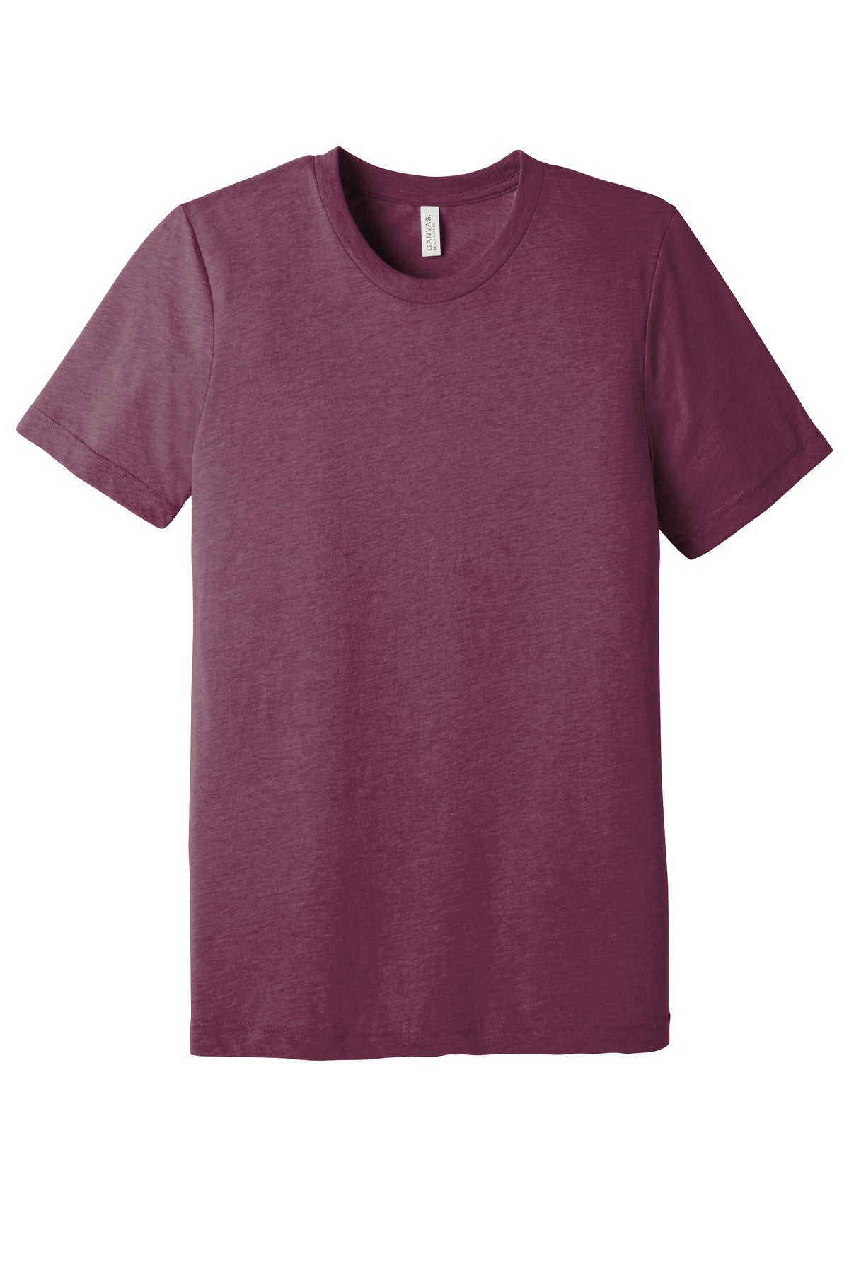 BELLA+CANVAS  Unisex Triblend Short Sleeve Tee - Maroon Triblend