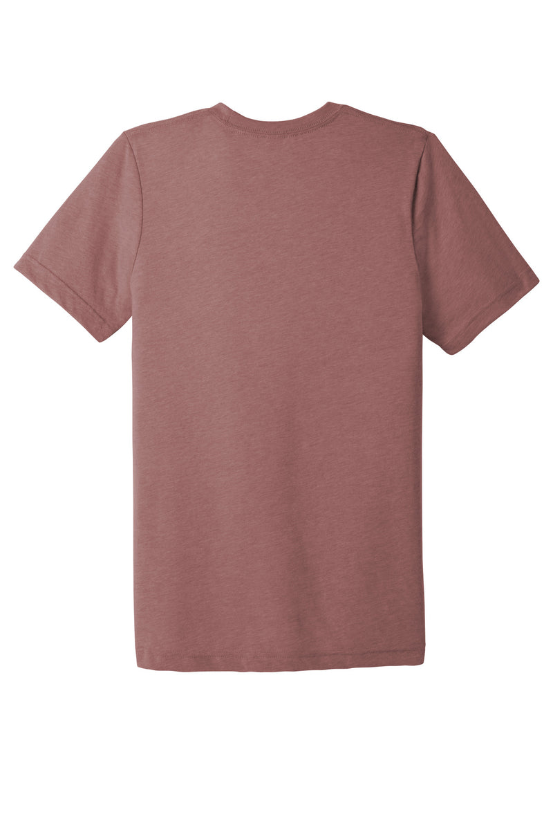 BELLA+CANVAS  Unisex Triblend Short Sleeve Tee - Mauve Triblend