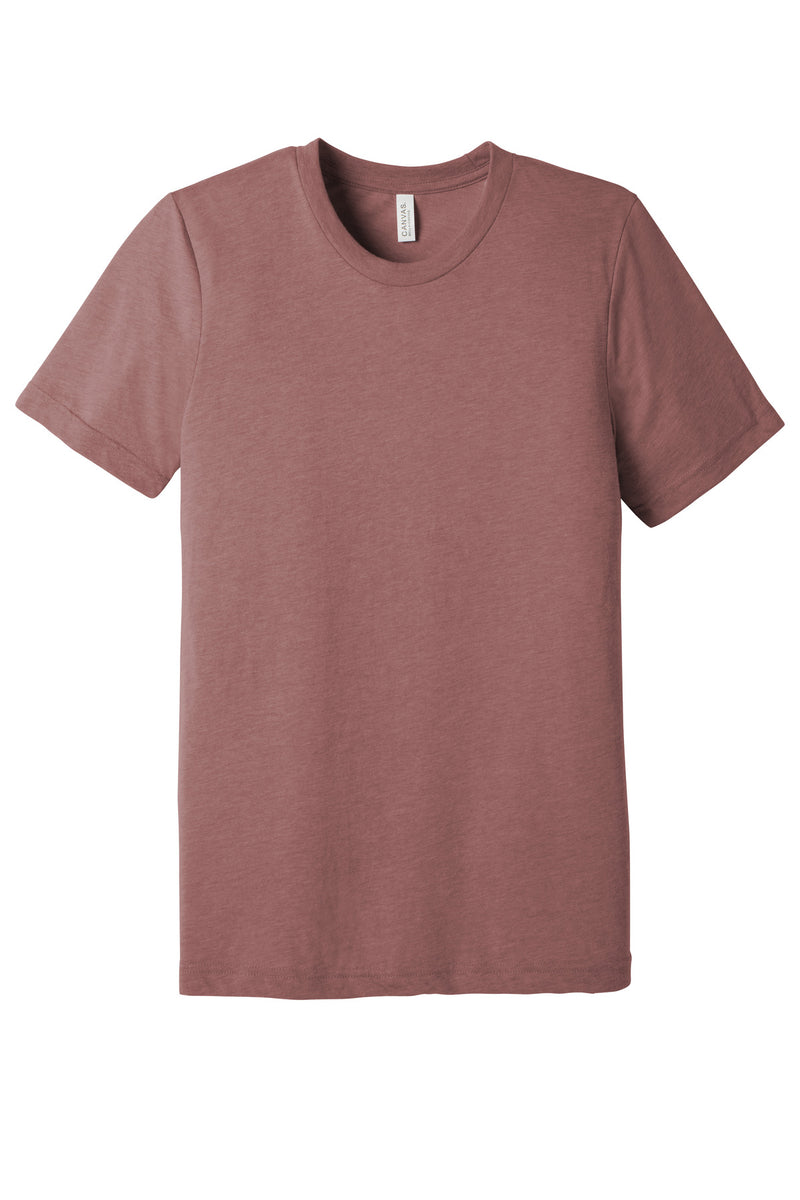BELLA+CANVAS  Unisex Triblend Short Sleeve Tee - Mauve Triblend