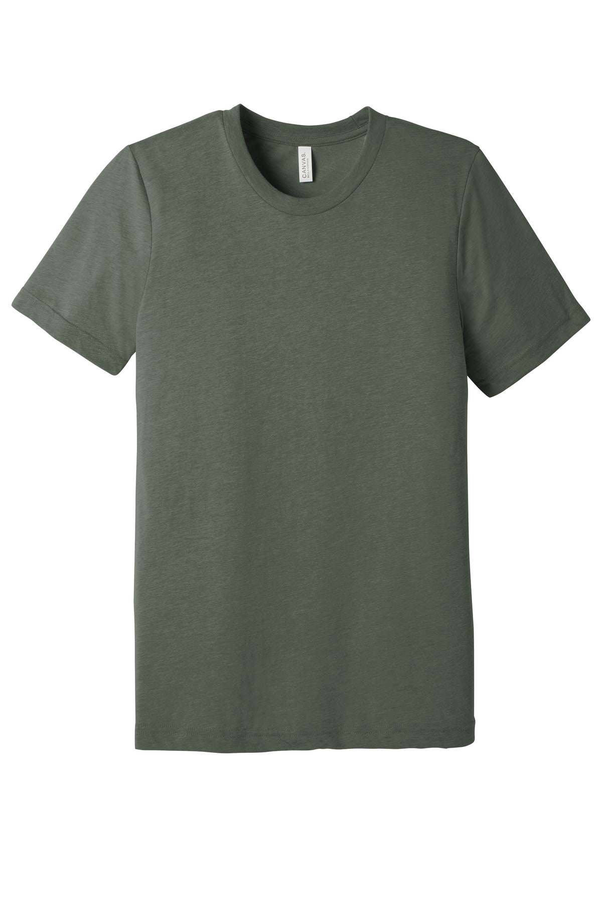 BELLA+CANVAS  Unisex Triblend Short Sleeve Tee - Military Green Triblend
