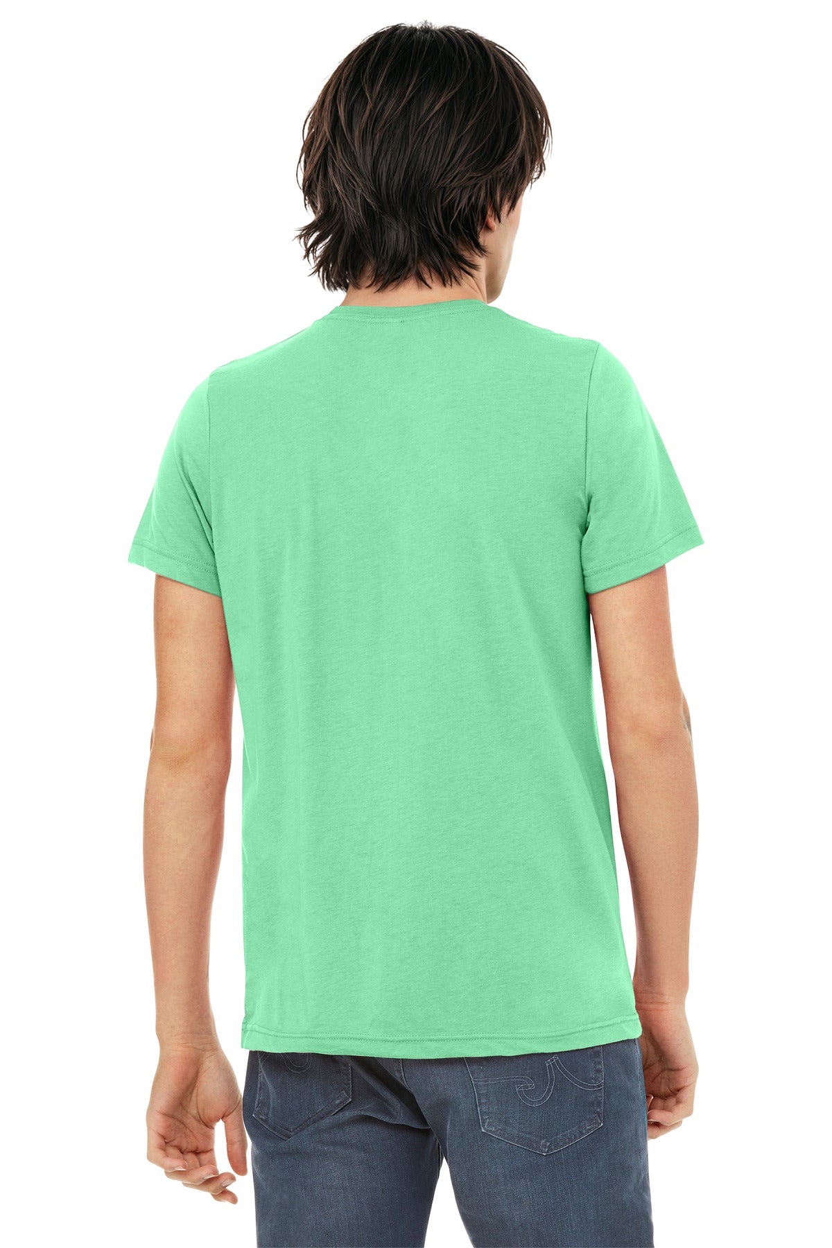 BELLA+CANVAS  Unisex Triblend Short Sleeve Tee - Mint Triblend