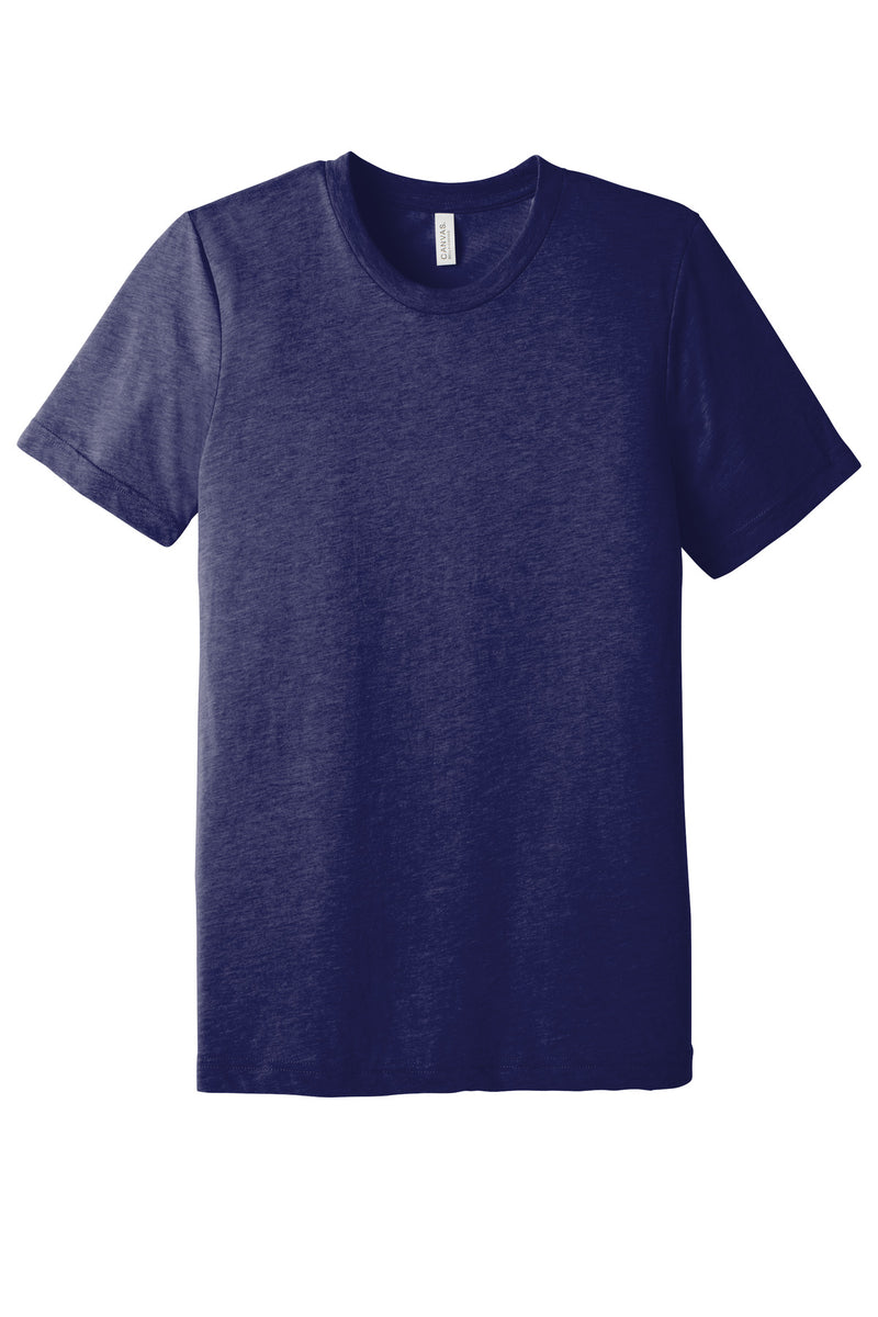 BELLA+CANVAS  Unisex Triblend Short Sleeve Tee - Navy Triblend