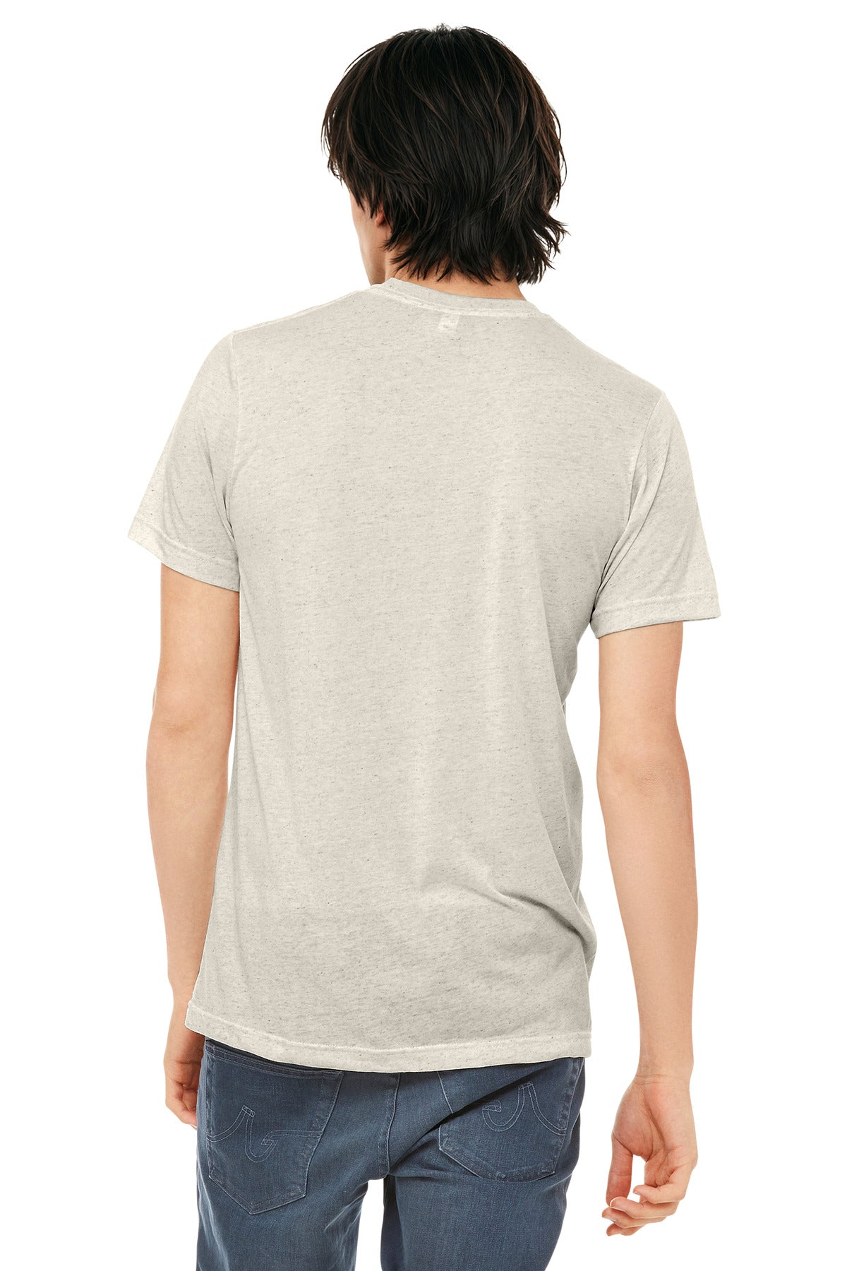 BELLA+CANVAS  Unisex Triblend Short Sleeve Tee - Oatmeal Triblend