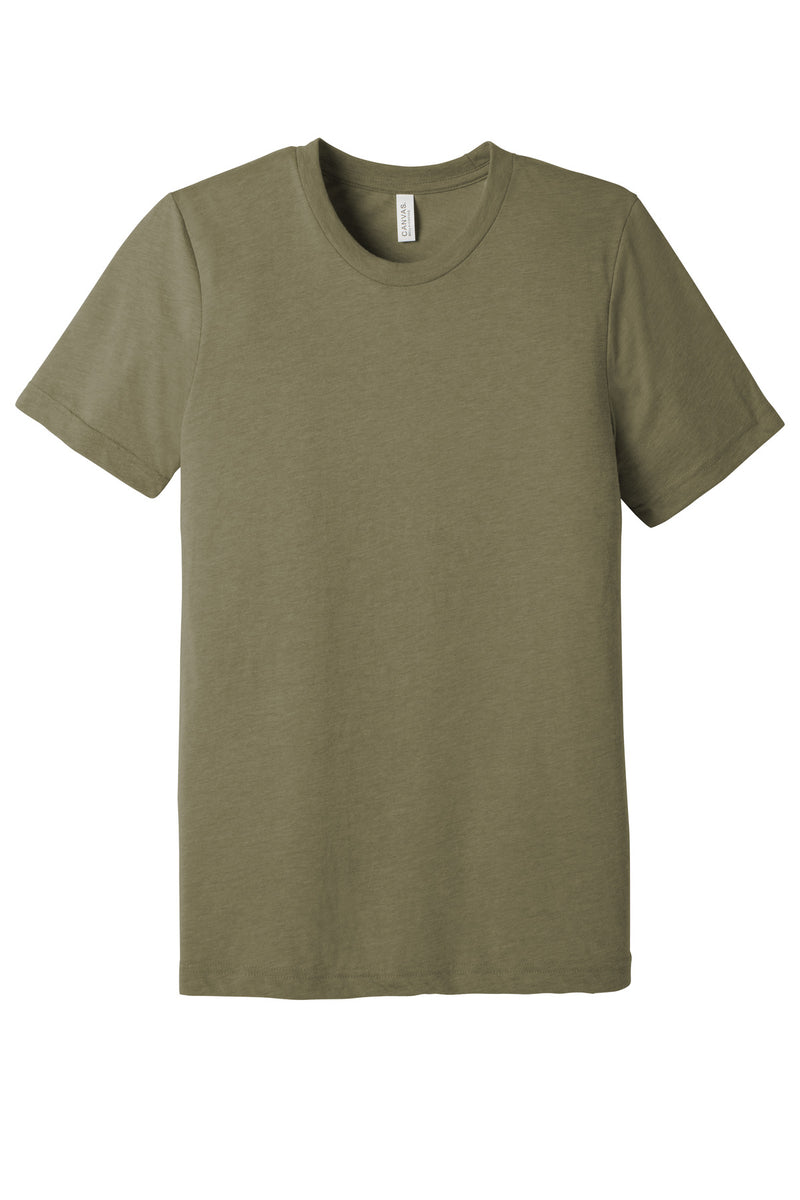 BELLA+CANVAS  Unisex Triblend Short Sleeve Tee - Olive Triblend