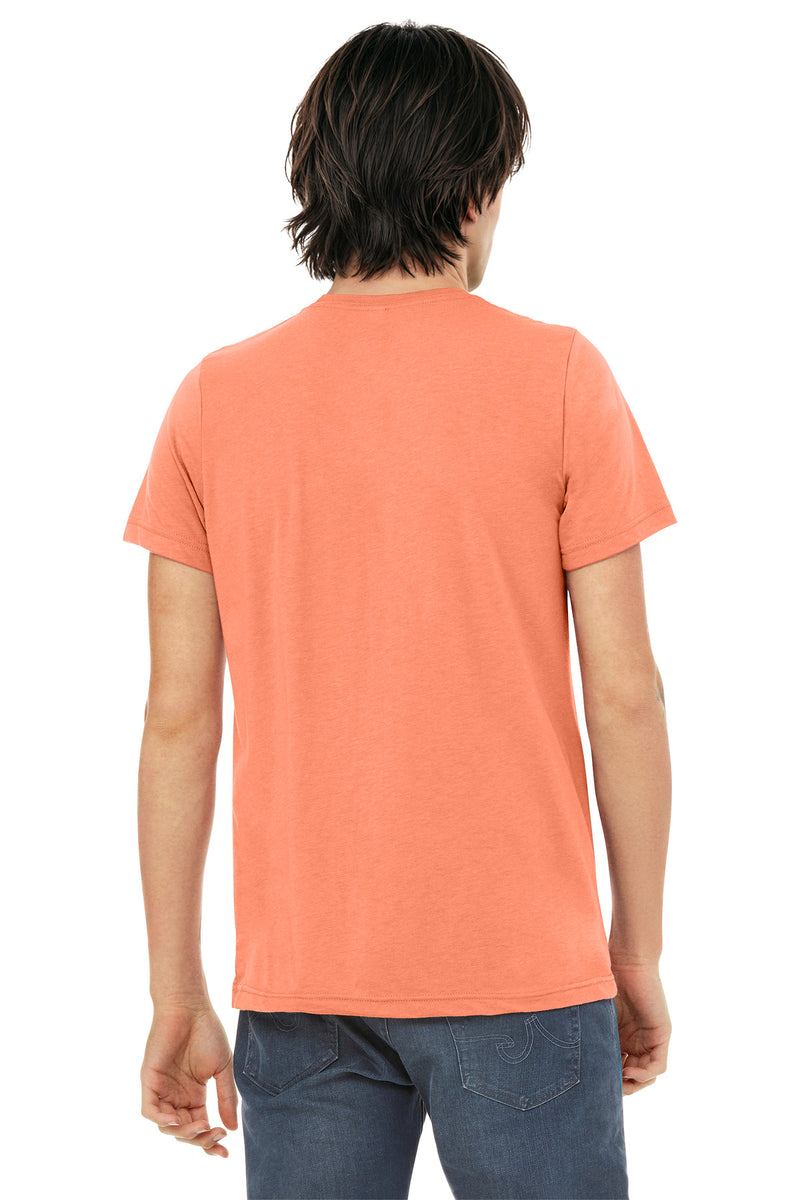 BELLA+CANVAS  Unisex Triblend Short Sleeve Tee - Orange Triblend