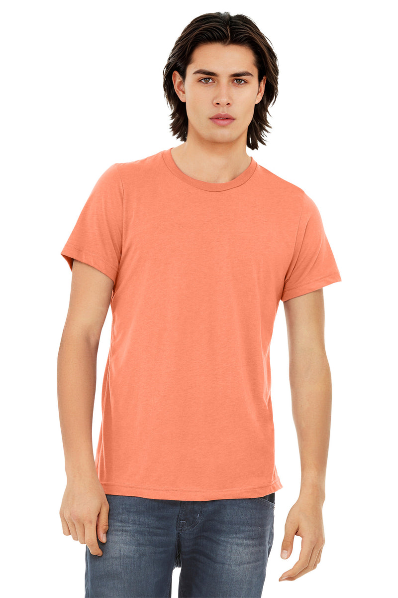 BELLA+CANVAS  Unisex Triblend Short Sleeve Tee - Orange Triblend