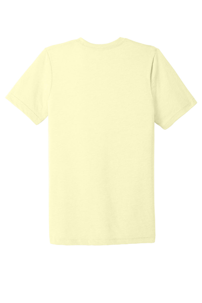 BELLA+CANVAS  Unisex Triblend Short Sleeve Tee - Pale Yellow Triblend