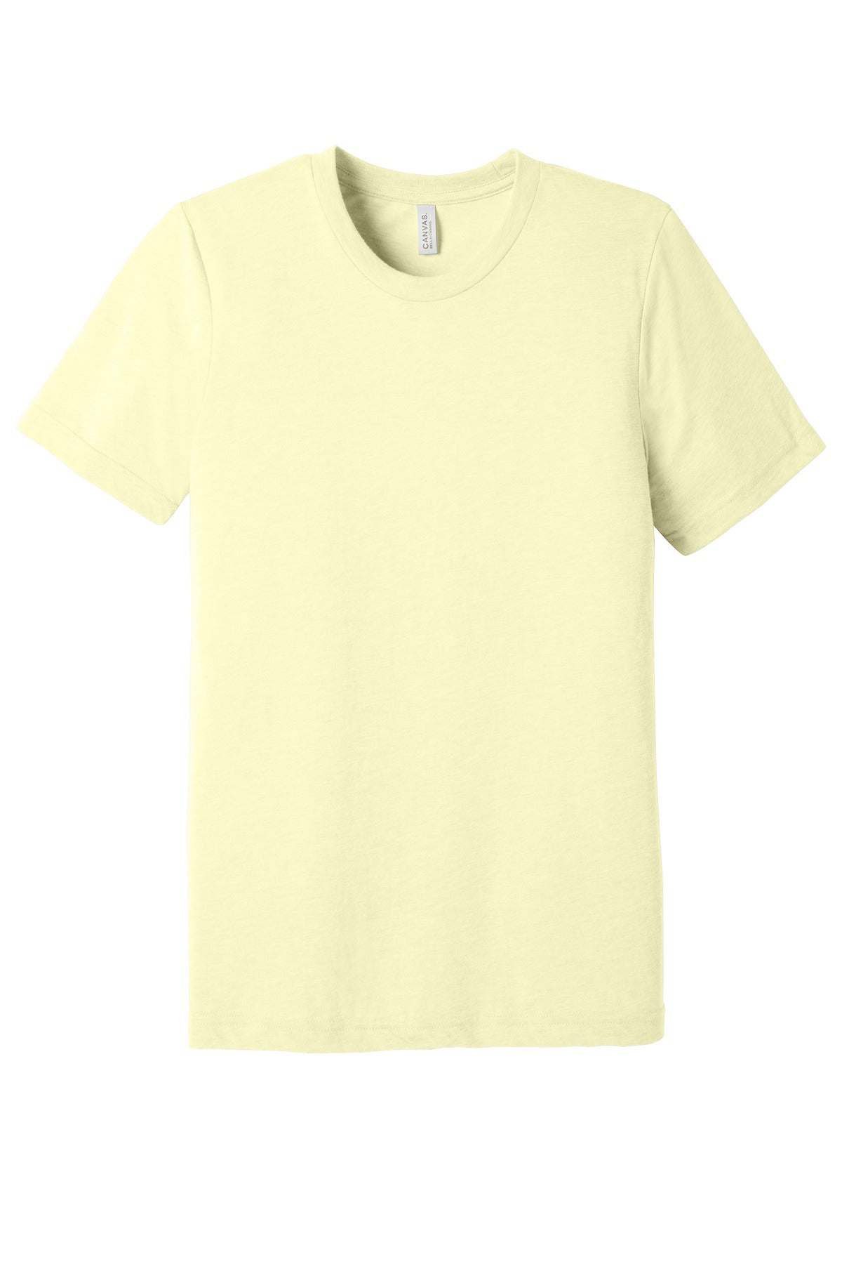 BELLA+CANVAS  Unisex Triblend Short Sleeve Tee - Pale Yellow Triblend