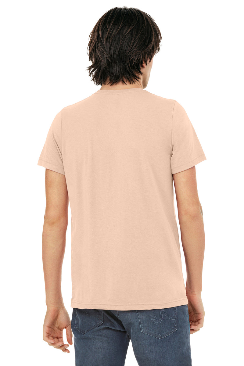 BELLA+CANVAS  Unisex Triblend Short Sleeve Tee - Peach Triblend