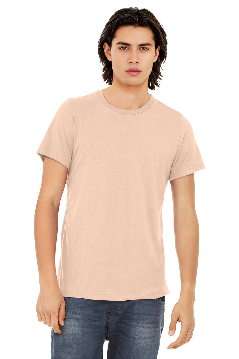 BELLA+CANVAS  Unisex Triblend Short Sleeve Tee - Peach Triblend