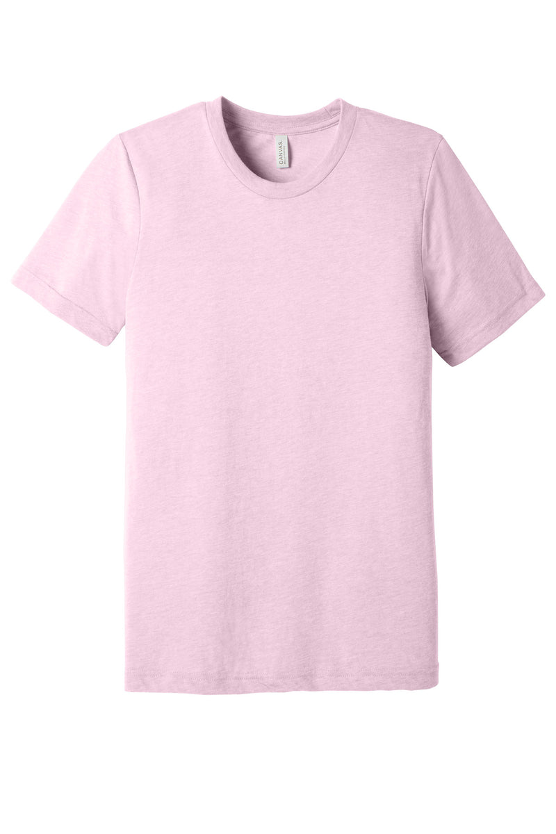 BELLA+CANVAS  Unisex Triblend Short Sleeve Tee - Pink Triblend