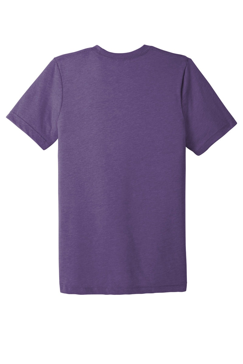 BELLA+CANVAS  Unisex Triblend Short Sleeve Tee - Purple Triblend