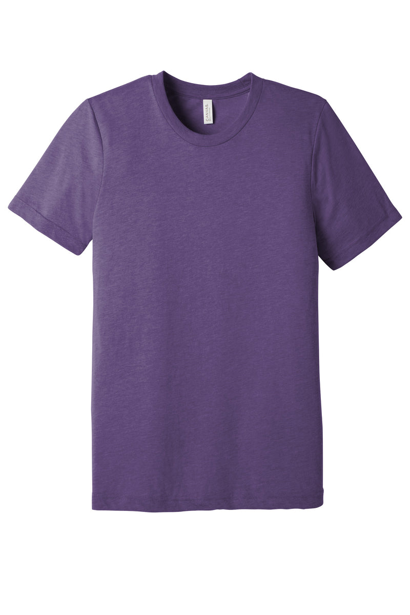 BELLA+CANVAS  Unisex Triblend Short Sleeve Tee - Purple Triblend