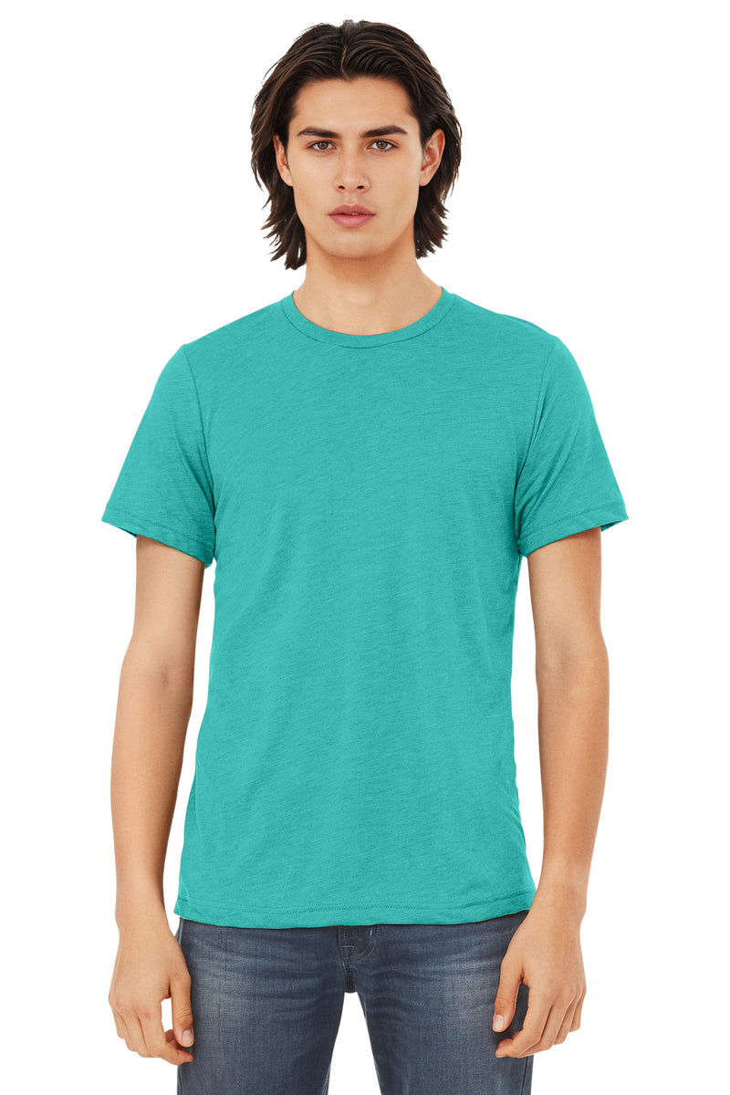 BELLA+CANVAS  Unisex Triblend Short Sleeve Tee - Sea Green Triblend