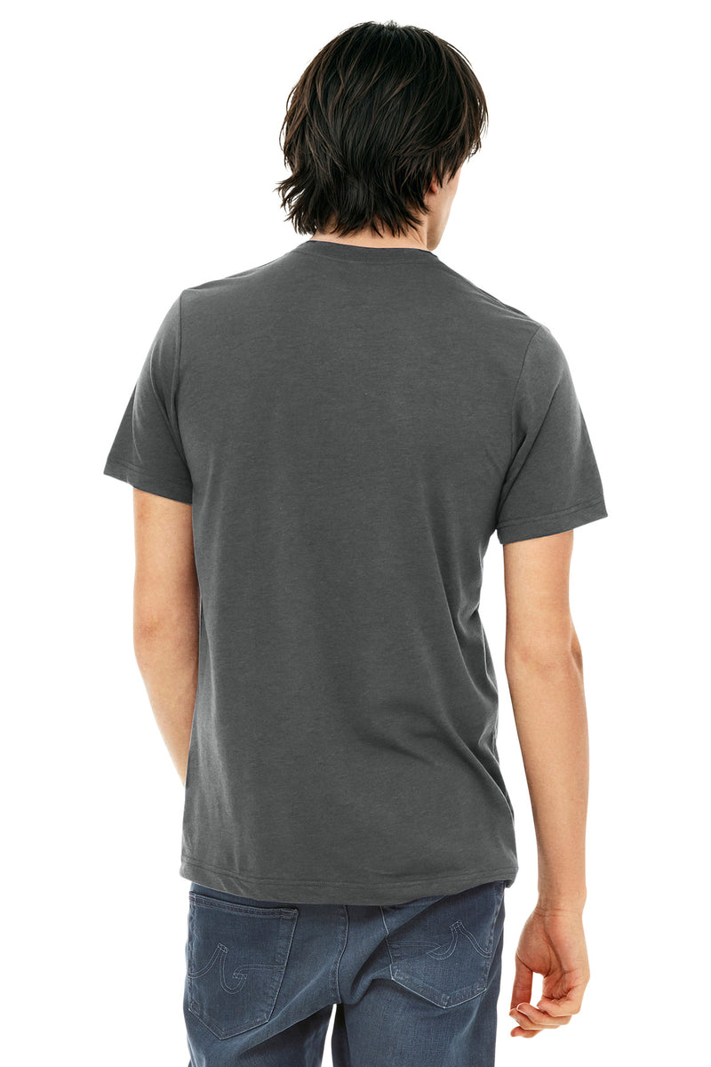 BELLA+CANVAS  Unisex Triblend Short Sleeve Tee - Solid Asphalt Triblend