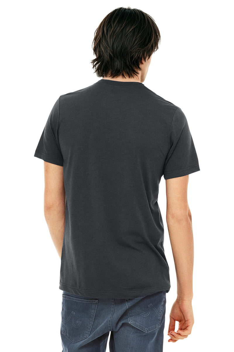 BELLA+CANVAS  Unisex Triblend Short Sleeve Tee - Solid Dark Grey Triblend