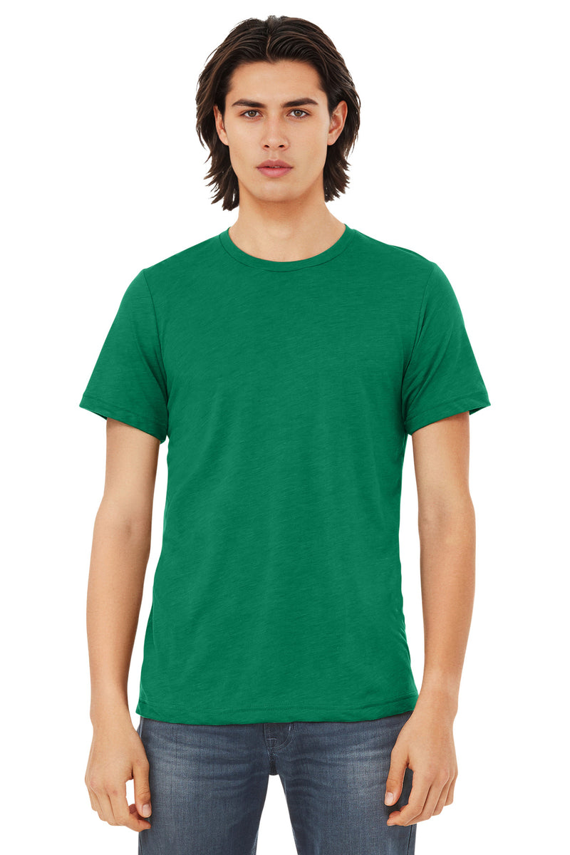 BELLA+CANVAS  Unisex Triblend Short Sleeve Tee - Solid Kelly Triblend