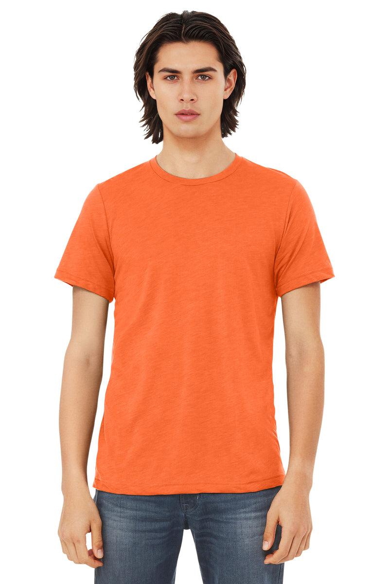 BELLA+CANVAS  Unisex Triblend Short Sleeve Tee - Solid Orange Triblend