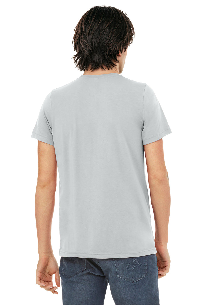 BELLA+CANVAS  Unisex Triblend Short Sleeve Tee - Solid Silver Triblend