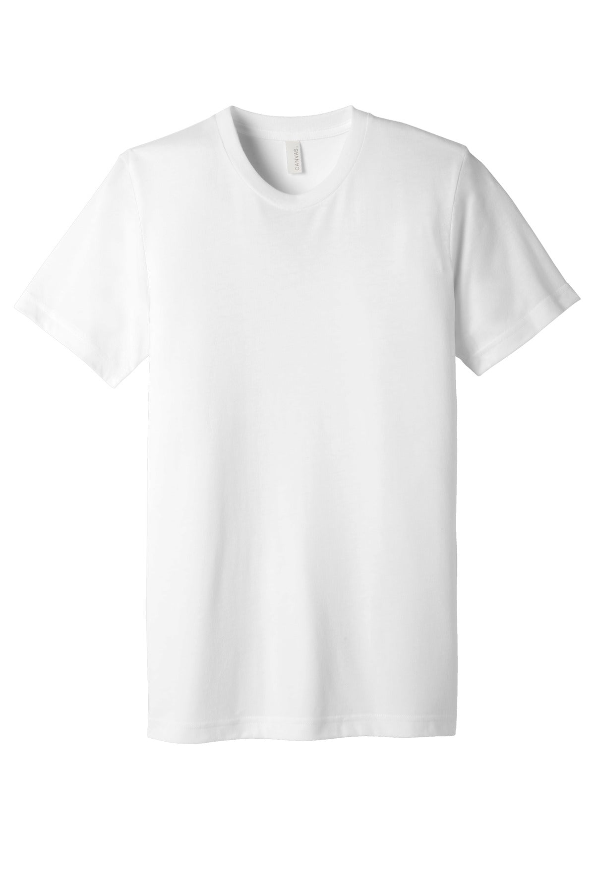 BELLA+CANVAS  Unisex Triblend Short Sleeve Tee - Solid White Triblend