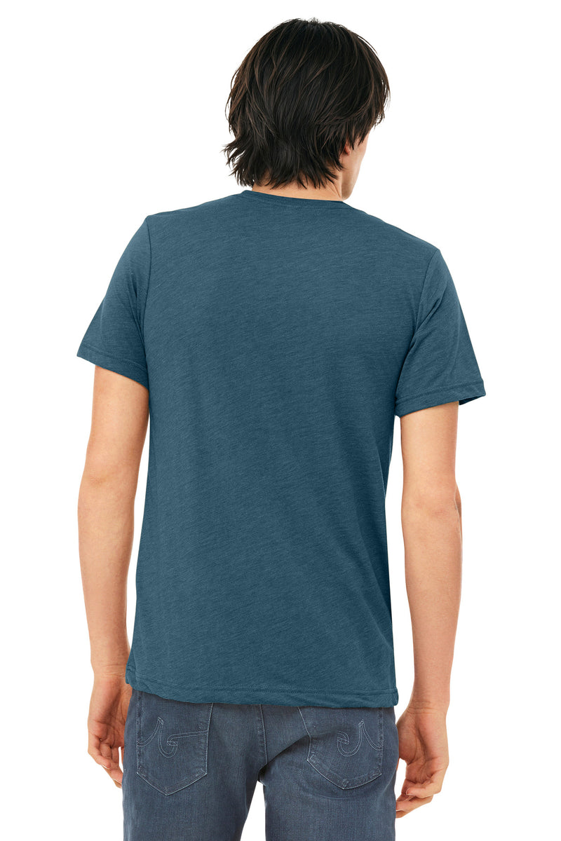 BELLA+CANVAS  Unisex Triblend Short Sleeve Tee - Steel Blue Triblend