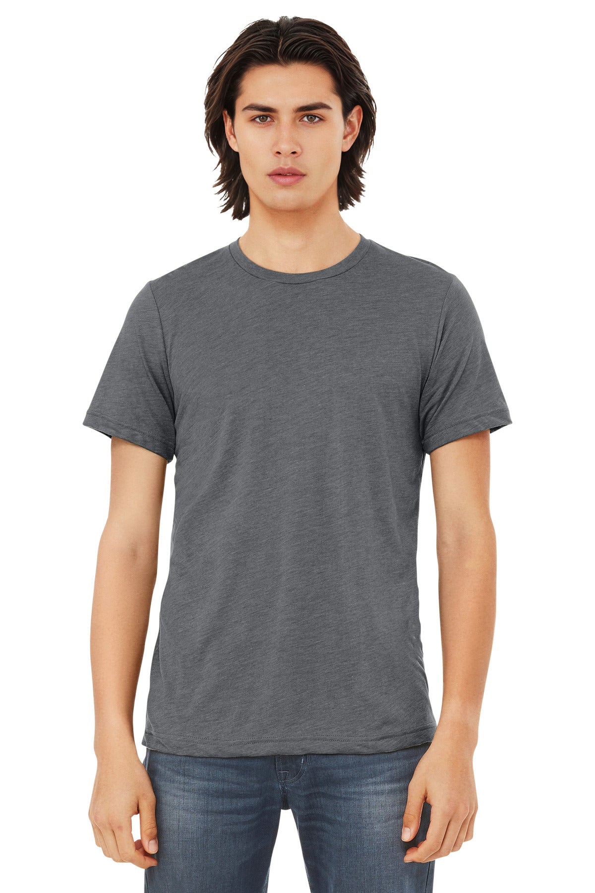 BELLA+CANVAS  Unisex Triblend Short Sleeve Tee - Storm Triblend