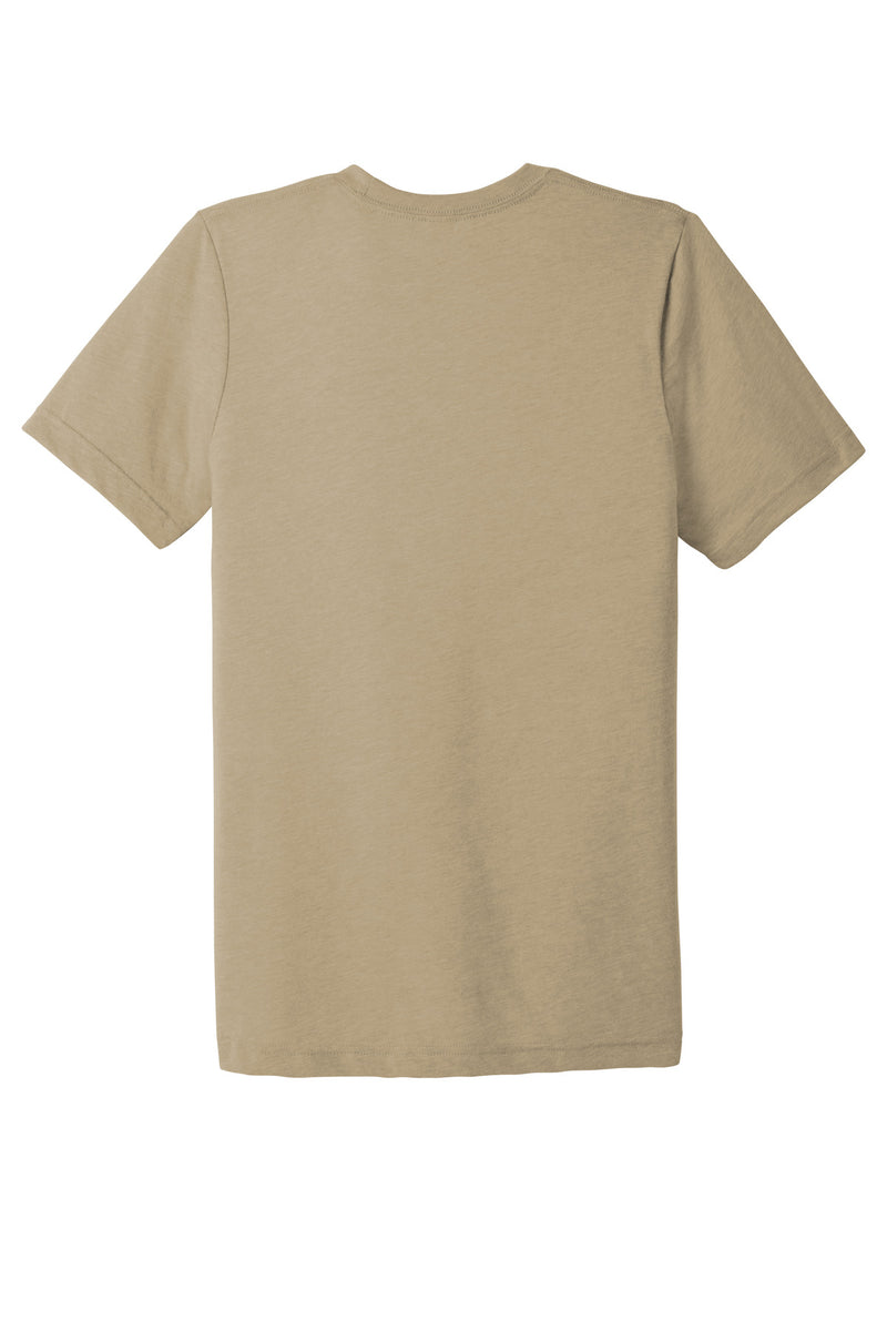 BELLA+CANVAS  Unisex Triblend Short Sleeve Tee - Tan Triblend