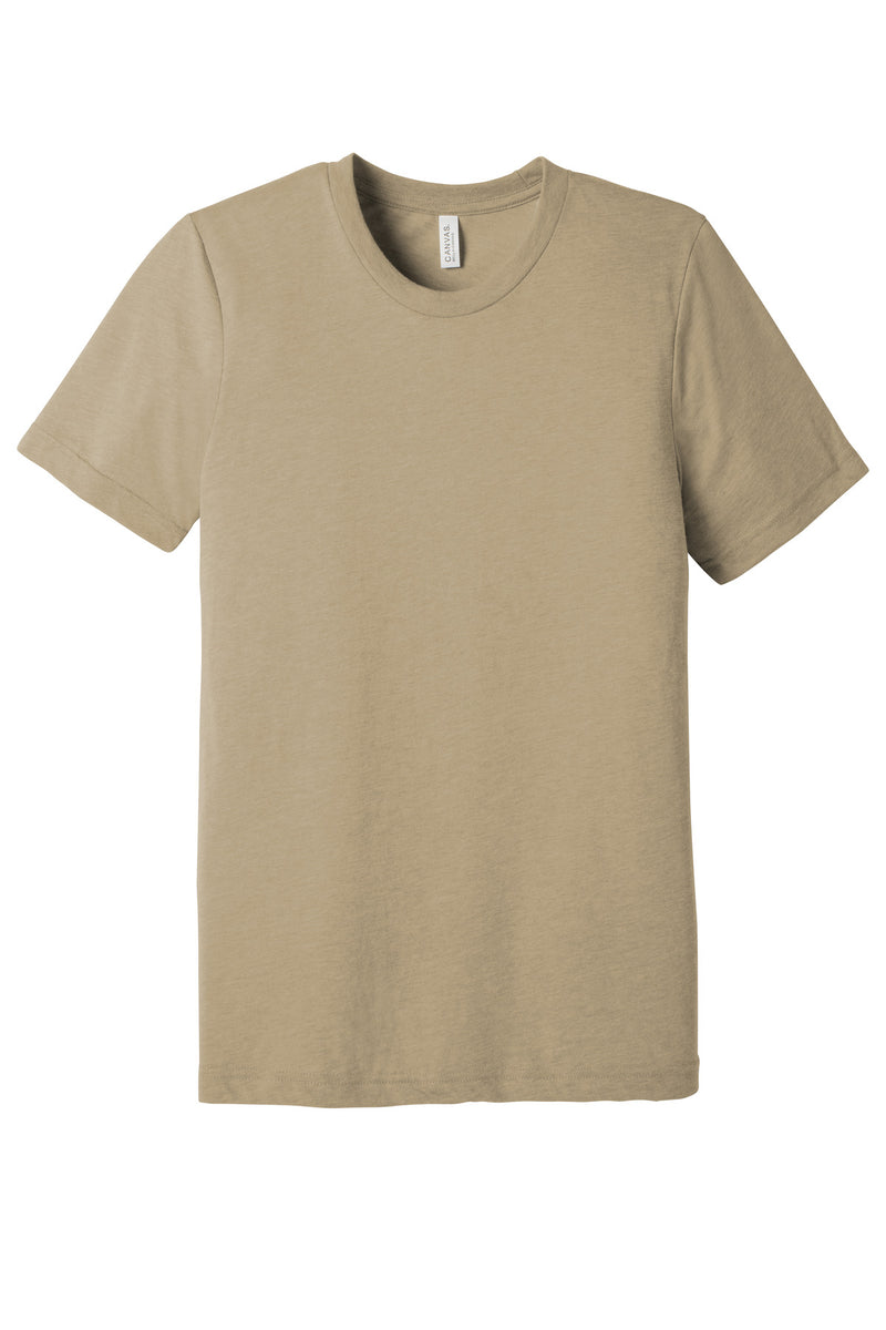 BELLA+CANVAS  Unisex Triblend Short Sleeve Tee - Tan Triblend