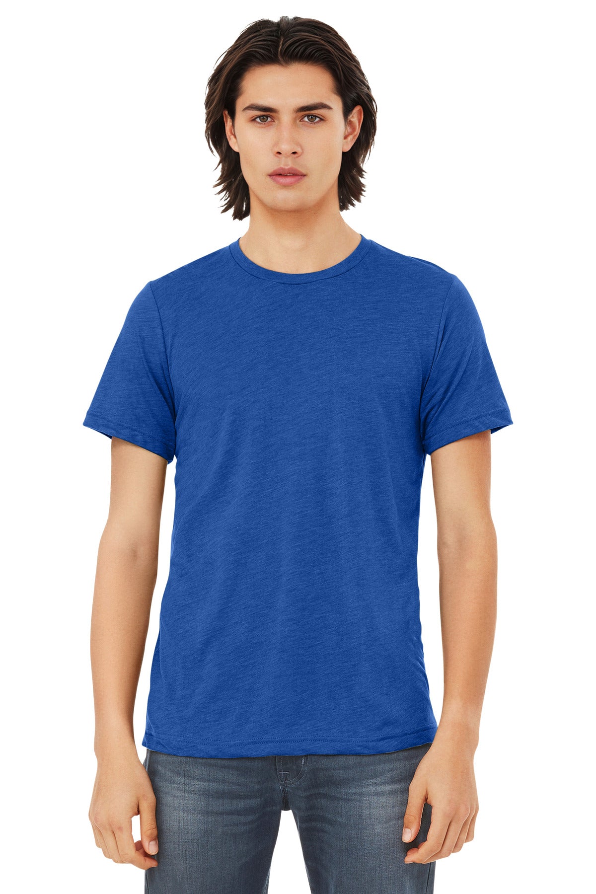 BELLA+CANVAS  Unisex Triblend Short Sleeve Tee - True Royal Triblend