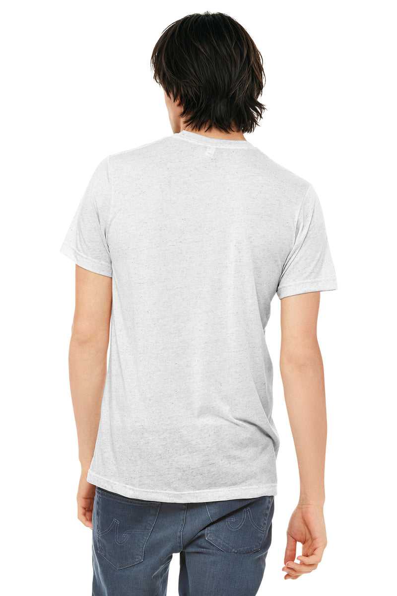 BELLA+CANVAS  Unisex Triblend Short Sleeve Tee - White Fleck Triblend